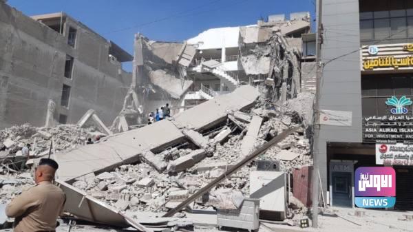 انهيار مبنى الكرادة.. 4 مفقودين لم يتم العثور عليهم 1 IMG 20221002 112052 876