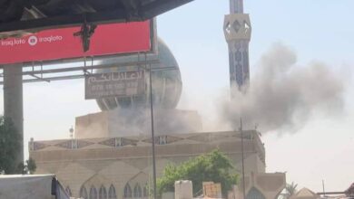 آثار القصف الصاروخي على المنطقة الخضراء ومحيطها (صور) 6 IMG 20221013 121932 847 1