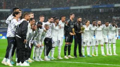 تكريم بنزيما وكورتوا بحضور زيدان وكاسياس