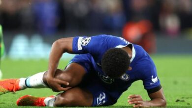 مدافع تشيلسي يتعرض لإصابة
