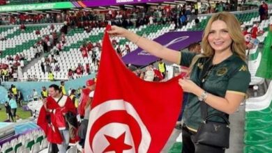 زوجة لاعب تونسي سابق تخطف الأنظار في قطر 4 138 140837 karim haggui wife qatar 2022 700x400