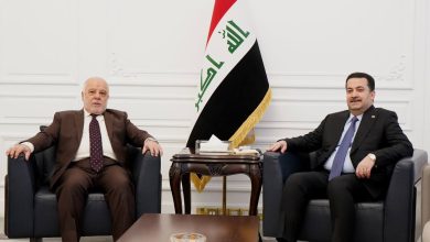 السوداني يستقبل رئيس ائتلاف النصر حيدر العبادي 6 3B55A463 FDAD 4797 99B9 92E1DA00CC85