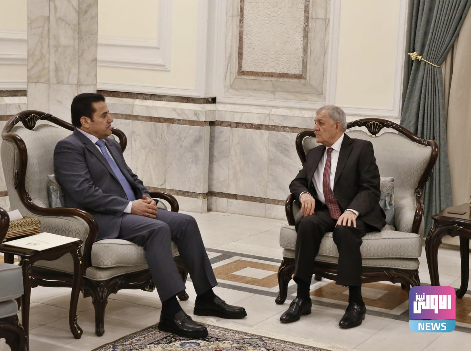 رشيد والاعرجي يؤكدان ضرورة تكثيف الجهود الأمنية والاستخبارية في مراقبة الحدود 1 55BC584F F84E 481B 8A42 F3549FA43828