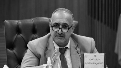 الحلبوسي ينعى النائب عن دولة القانون محمود شاكر السلامي 2 IMG 20221102 143628 301