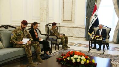 رئيس الجمهورية: القوات العراقية تمكّنت من هزيمة الإرهاب وتواصل ملاحقة فلوله 2 IMG 20221124 153834 274