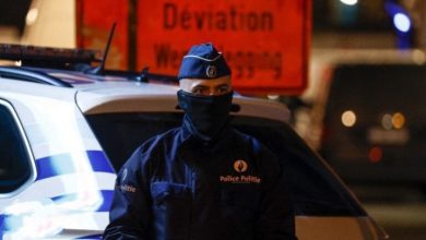 مقتل شرطي بحادث طعن في العاصمة البلجيكية بروكسل 6 IMG ٢٠٢٢١١١١ ١٠١٨٠٤