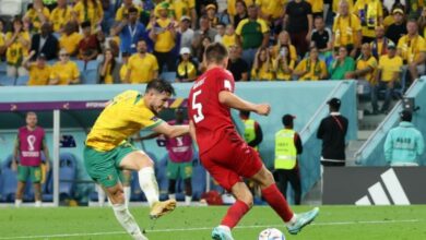 أستراليا تهزم الدنمارك وتتأهل رفقة فرنسا