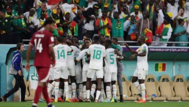 قطر على أعتاب الإقصاء من كأس العالم بالخسارة أمام السنغال 1