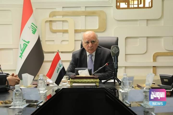 وزير الخارجية: السياسة الخارجية العراقية تهتم بتقوية العلاقات مع دول الجوار 1 FB IMG 1670401324146