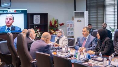 البنك المركزي وصندوق النقد الدولي يبحثان التعاون الثنائي 6 IMG ٢٠٢٢١٢٠٧ ١٣١٥٥٩