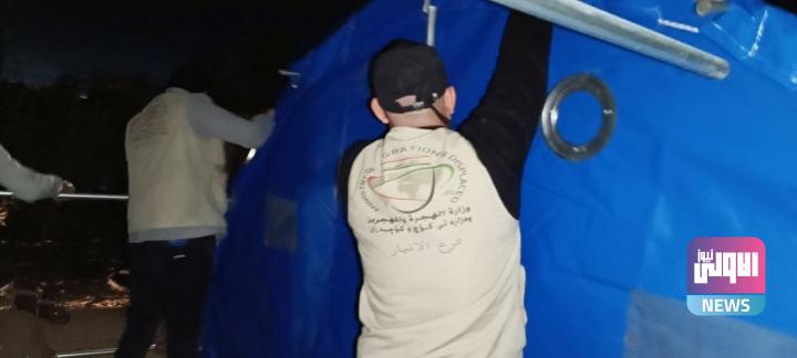 وزيرة الهجرة توجّه بتجهيز 40 خيمة ومساعدات إغاثية بين نازحي الأنبار 1 IMG ٢٠٢٢١٢٢٥ ١٢١١٣٩