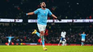 في ليلة توتنهام الساحرة.. محرز يطرق 4 أبواب 3 192 114939 riyad mahrez brace man city tottenham 2