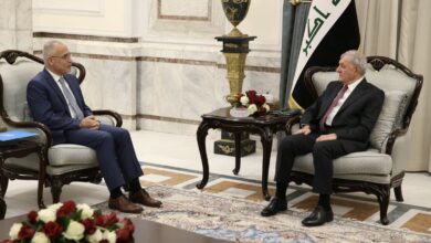 رئيس الجمهورية لنائب الممثل الخاص للأمم المتحدة: أولوياتنا تكمن في حسم ملف النازحين 4 81E9CCFD 75CB 4745 98C1 60F4F3392B44