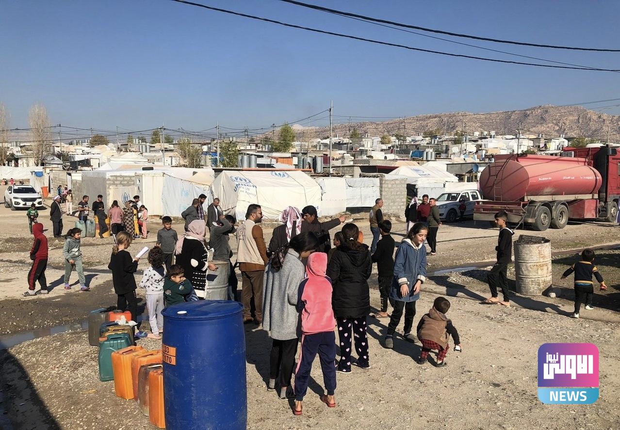 وزيرة الهجرة توجه بتوزيع النفط الأبيض بين (2,410) أسرة نازحة 1 8E15AA22 7072 4359 AFF8 B701F59EAF20