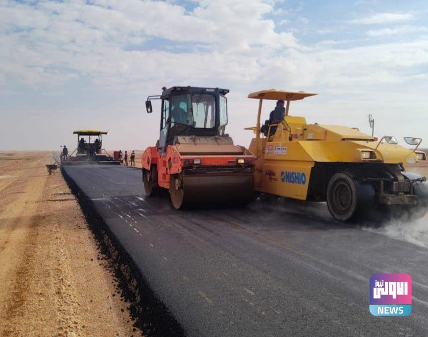 الإعمار توضح تفاصيل اعمال تأهيل مشروع طريق عرعر – عنازة في الانبار 1 IMG 20230103 154311 252 1