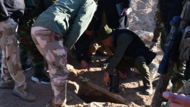 الحشد والجيش يفجران مضافة لداعش غرب الموصل 3 IMG 20230106 140100 234