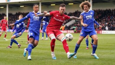 ليستر وليدز يعبران إلى الدور الخامس من كأس إنجلترا