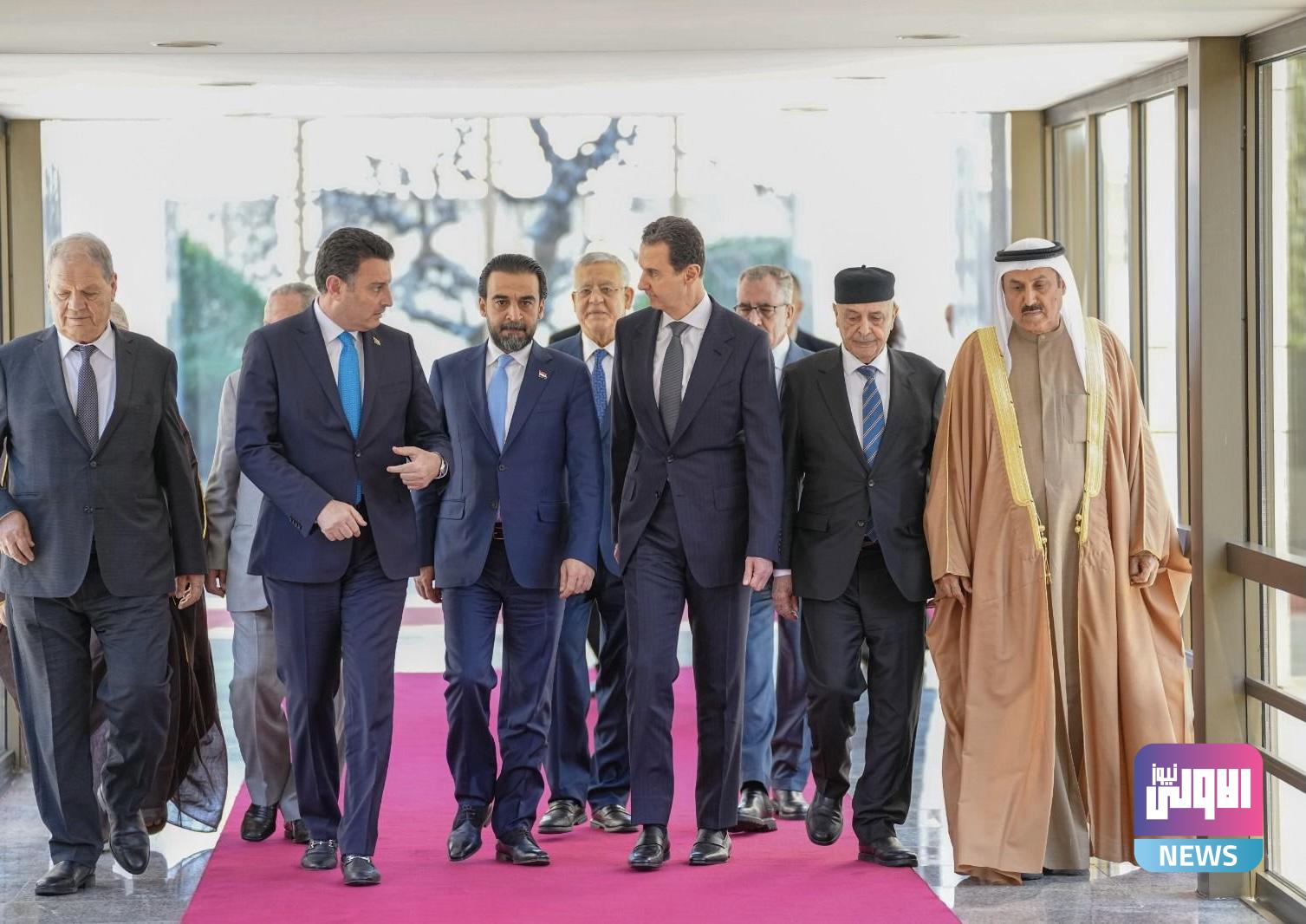 الحلبوسي: مؤتمر بغداد أكد ضرورة العمل لعودة سوريا إلى محيطها العربي 1 0D13D69B 94D6 43CB B43C C55BCF4B8CC9