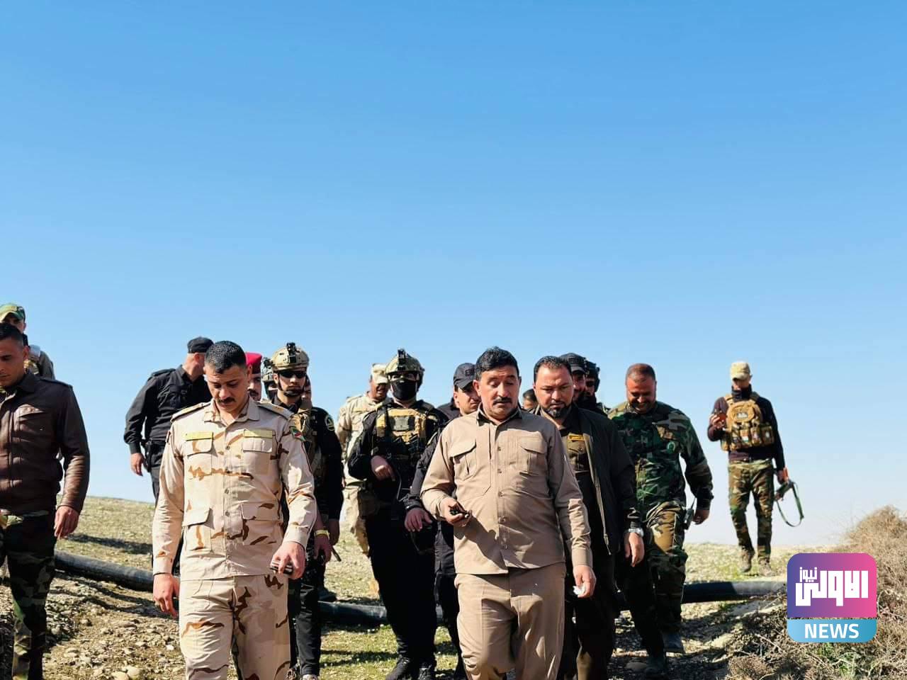 انطلاق عملية أمنية لتعقب فلول داعش جنوب الموصل 1 2C669B09 B544 48A6 8C12 1C9AD57FA48A