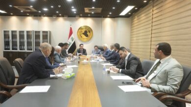 عبد الله يناقش الاستعدادات اللوجستية لعقد مؤتمر الاتحاد البرلماني العربي ببغداد 2 72919323 5C8B 4650 B43D B70DB28A0B51