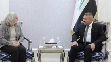 وزير الداخلية يبحث مع السفيرة الأميركية تقديم الدعم والتدريب لمفاصل وتشكيلات الوزارة 8 C9FE7E05 9052 4E3D 8EA1 188BD2C26F39