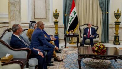 رئيس الجمهورية يؤكد أهمية حل القضايا والمطالب سلمياً تحت سقف الدستور 6 FB IMG 1675854962208