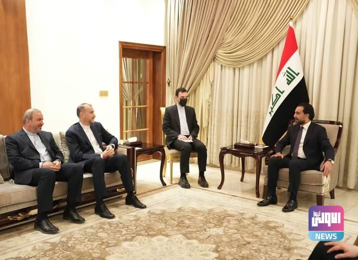 الحلبوسي: مجلس النواب يدعم جهود الحكومة في تعزيز سبل التعاون مع إيران 1 FB IMG 1677086244722