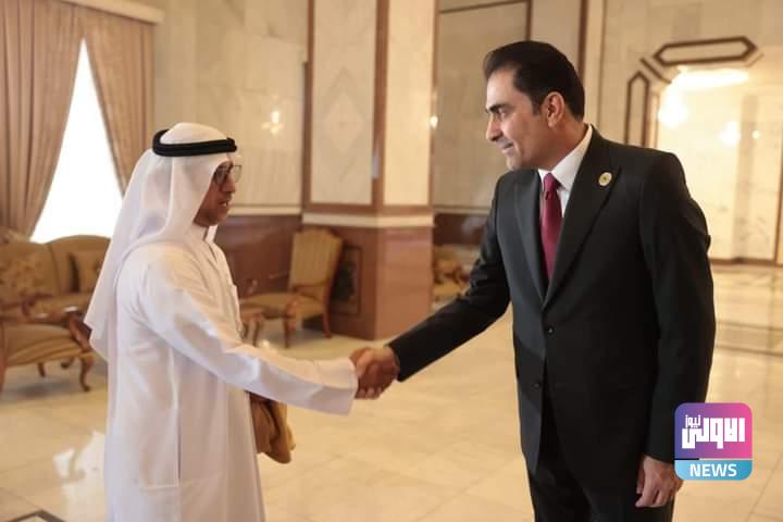 المندلاوي يستقبل رؤساء البرلمانات والوفود العربية المشاركة في مؤتمر الاتحاد البرلماني العربي (صور) 9 FB IMG 1677311335575