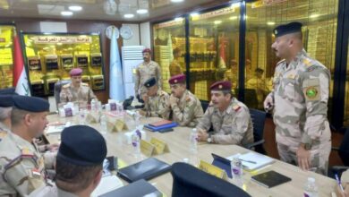 وفد أمني برئاسة يارالله يصل إلى صلاح الدين 3 IMG 20230215 124926 390