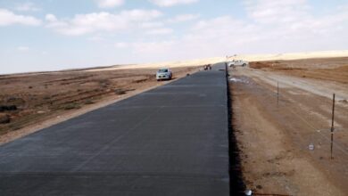 الاعمار تعلن انجاز مشروع طريق (عرعر- عنازة) الاستراتيجي 4 IMG ٢٠٢٣٠٢٠٨ ٠٩١٤٣٣