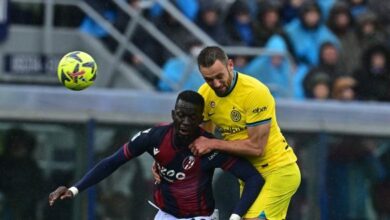 حظوظ الإنتر تتبعثر أكثر بسقوط أمام بولونيا