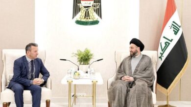 الحكيم يؤكد أهمية إسهام الجميع في بناء العراق وإعماره 3 E86B9A8D 203C 48CE 9649 0B7154CD6267