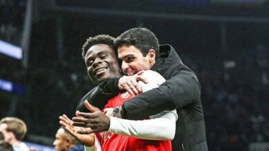 أرتيتا مدرب الشهر وساكا أفضل لاعب في البريميرليج 5 FmiPZkmXoAAPYS1 546x330 1