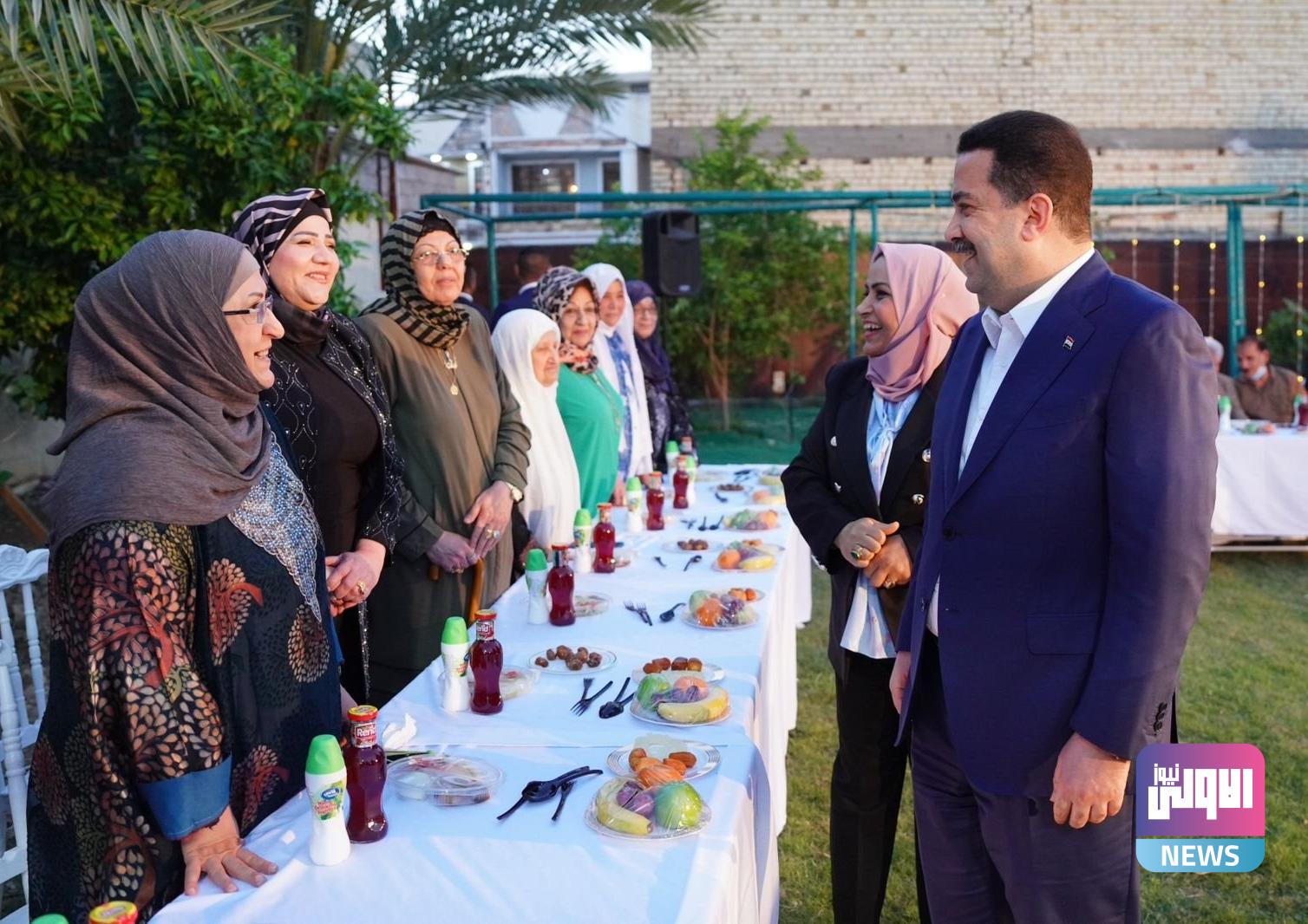رئيس الوزراء يزور دار المسنّين ببغداد ويشارك نزلائها مأدبة طعام الإفطار (صور) 7 IMG 20230329 193126