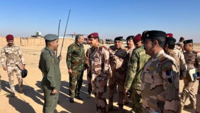 وفد أمني برئاسة يارالله يصل الأنبار 2 IMG ٢٠٢٣٠٣٠٤ ١١٠٧٠٠