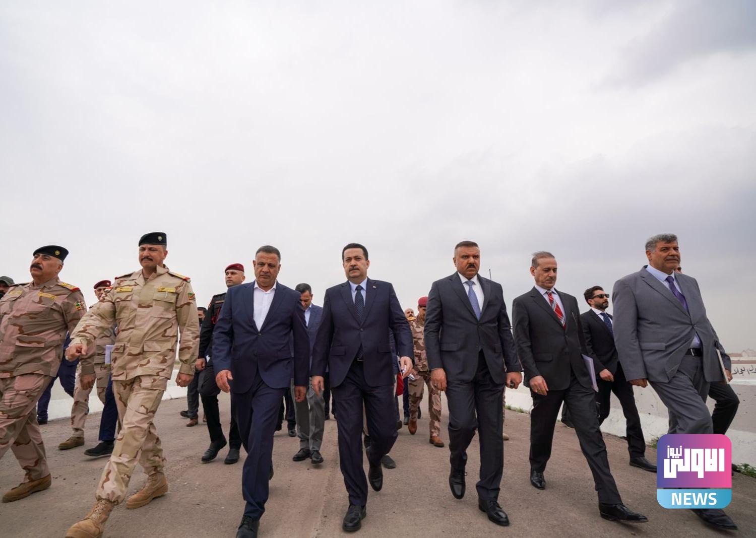 رئيس الوزراء يصل إلى محافظة ديالى على رأس وفد عسكري وخدمي حكومي 1 IMG ٢٠٢٣٠٣٠٨ ١٣٤٦٥٨