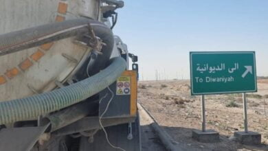 بغداد ترسل (22) آلية لدعم محافظة الديوانية في جهود سحب مياه الأمطار 13 IMG ٢٠٢٣٠٣٣٠ ٠٩٢٦٢٠