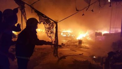 اندلاع حريق بمعمل كبريت المشراق في نينوى 2 upload 1679766850 210200537 1170x610 1