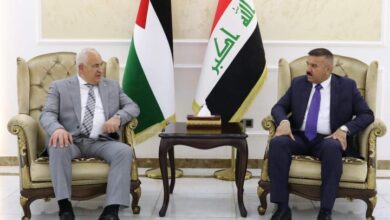 وزير الداخلية يستقبل نظيره الفلسطيني في مطار بغداد الدولي 2 Screenshot 2023 04 26 09 18 08 09 40deb401b9ffe8e1df2f1cc5ba480b12