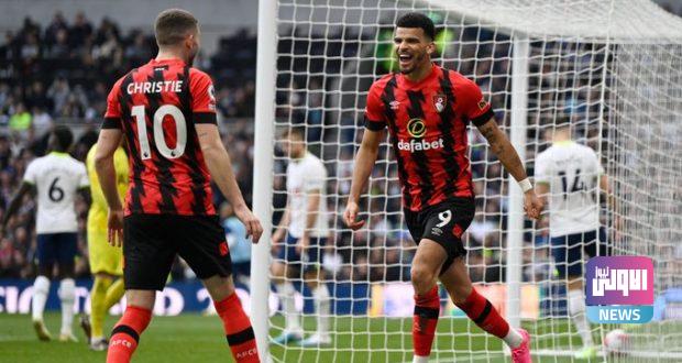 بورنموث يحقق فوزاً قاتلاً من توتنهام 1 بورنموث يخطف فوزاً قاتلاً من توتنهام