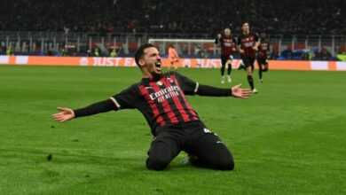 فيديو بن ناصر يسجل هدفه الأول في دوري الأبطال