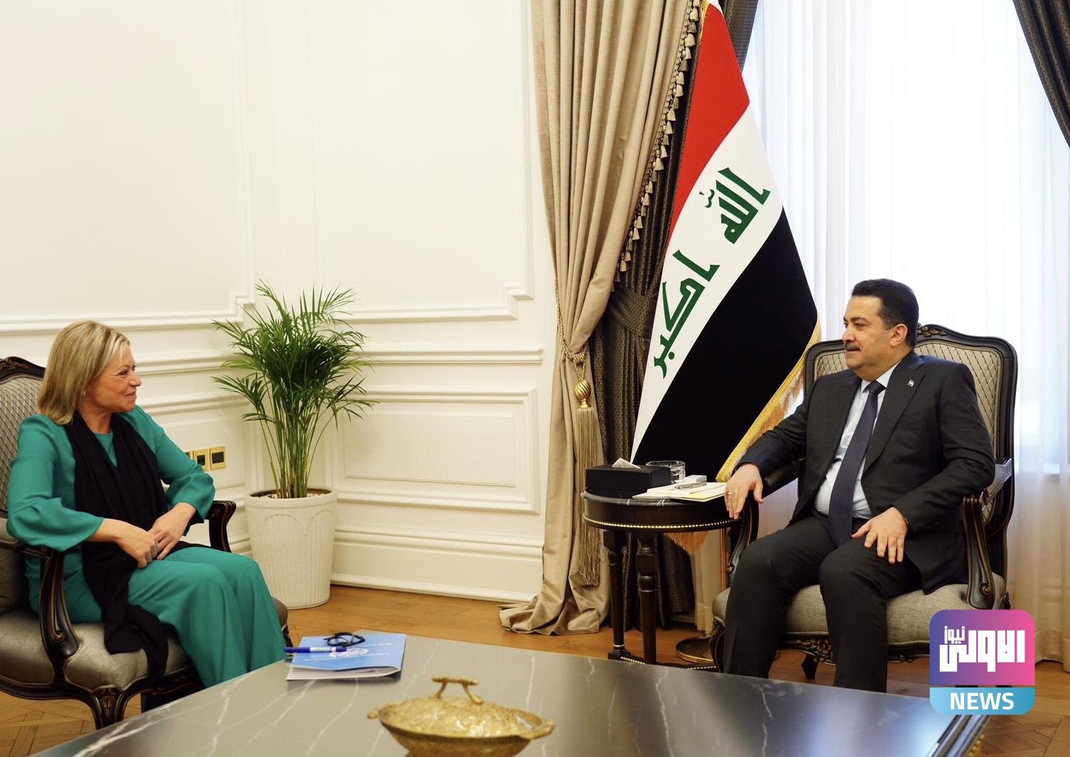رئيس الوزراء يؤكد انفتاح العراق وإسناده كل الجهود الدولية والأممية 1 IMG 3603