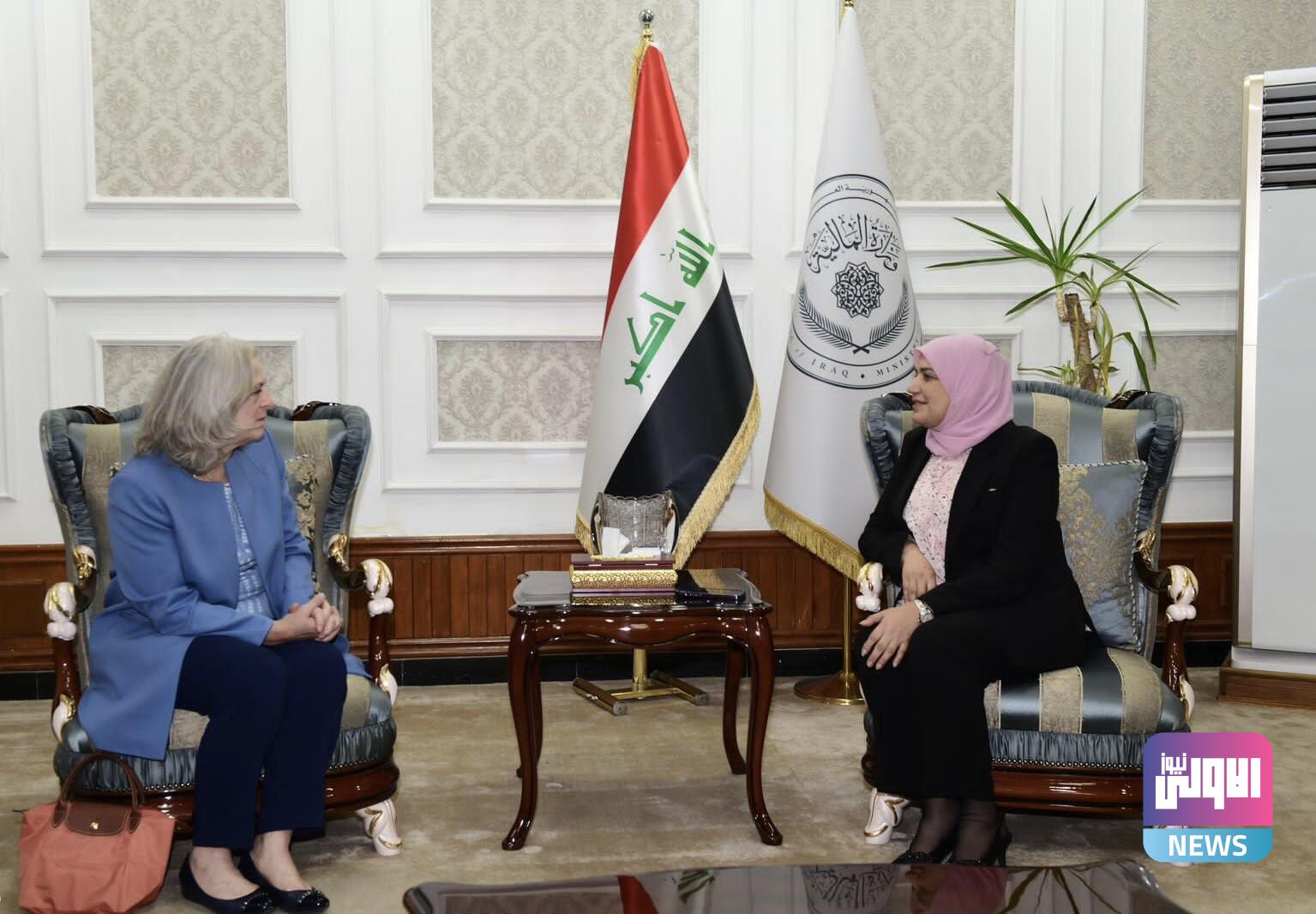 بغداد وواشنطن تبحثان إمكانية عقد شراكات استثمارية طويلة الأمد 1 IMG 3604