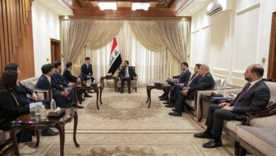 الحلبوسي يبحث مع وفد كوري تفعيل لجان الصداقة والتعاون مع العراق 2 IMG 4071