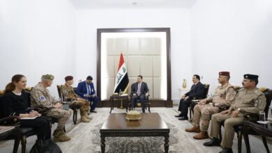 رئيس الوزراء يؤكد الحاجة لمواصلة تطوير أداء وقابليات القوات العراقية في مواجهة التحديات الأمنية 3 IMG 4181