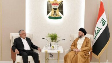 الحكيم والعامري يؤكدان ضرورة الإسراع بإقرار الموازنة العامة 5 IMG ٢٠٢٣٠٥٢٠ ١٣٣٢١٩