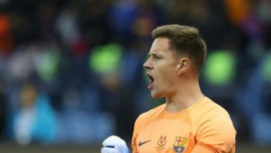 شتيجن كان علينا أن نكون أفضل في الدفاع ونريد الفوز