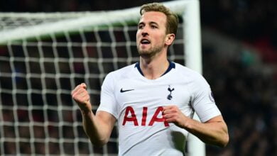 هاري كين مهاجم نادي توتنهام هوتسبير