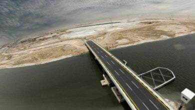 الإعمار تعلن إنجاز جسر الزبير الملاحي الجديد في البصرة 3 IMG 20230601 140111 620