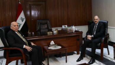 المحكمة الاتحادية ووزارة الخارجية تبحثان تطوير العلاقات مع المجالس العربية والعالمية 6 IMG 20230601 140504 295